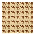 Camel Pattern Design Clothing Banner and Sign 4  x 4 