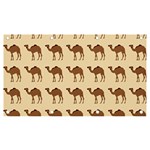 Camel Pattern Design Clothing Banner and Sign 7  x 4 