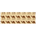 Camel Pattern Design Clothing Banner and Sign 9  x 3 