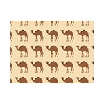 Camel Pattern Design Clothing Premium Plush Fleece Blanket (Mini)