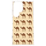 Camel Pattern Design Clothing Samsung Galaxy S24 Plus 6.7 Inch TPU UV Case