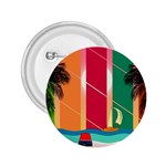 Digital Graphic Clip Art Beach 2.25  Buttons