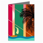 Digital Graphic Clip Art Beach Greeting Cards (Pkg of 8)