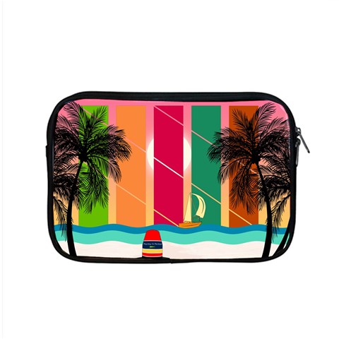 Digital Graphic Clip Art Beach Apple MacBook Pro 15  Zipper Case from ArtsNow.com Front