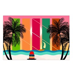 Digital Graphic Clip Art Beach Waist Pouch (Large) from ArtsNow.com Loop