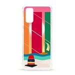 Digital Graphic Clip Art Beach Samsung Galaxy S20 6.2 Inch TPU UV Case