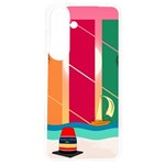 Digital Graphic Clip Art Beach Samsung Galaxy S24 6.2 Inch TPU UV Case