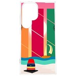 Digital Graphic Clip Art Beach Samsung Galaxy S24 Plus 6.7 Inch TPU UV Case