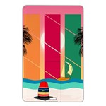 Digital Graphic Clip Art Beach Name Card Style USB Flash Drive