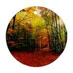 Forest Woods Autumn Nature Ornament (Round)