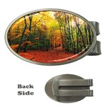 Forest Woods Autumn Nature Money Clips (Oval) 