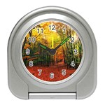 Forest Woods Autumn Nature Travel Alarm Clock