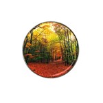 Forest Woods Autumn Nature Hat Clip Ball Marker