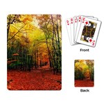 Forest Woods Autumn Nature Playing Cards Single Design (Rectangle)