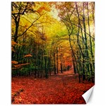 Forest Woods Autumn Nature Canvas 11  x 14 