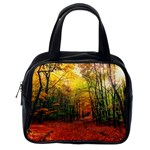 Forest Woods Autumn Nature Classic Handbag (One Side)