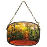 Forest Woods Autumn Nature Chain Purse (One Side)