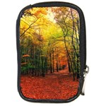 Forest Woods Autumn Nature Compact Camera Leather Case