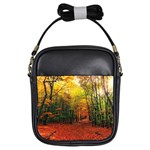 Forest Woods Autumn Nature Girls Sling Bag