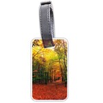 Forest Woods Autumn Nature Luggage Tag (one side)