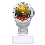 Forest Woods Autumn Nature Plastic Nurses Watch