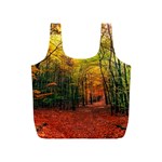 Forest Woods Autumn Nature Full Print Recycle Bag (S)