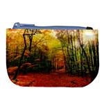 Forest Woods Autumn Nature Large Coin Purse