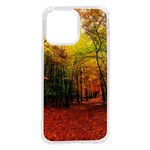 Forest Woods Autumn Nature iPhone 14 Pro Max TPU UV Print Case