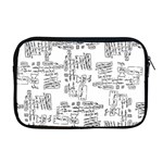 Blackboard Algorithms Black and White Pattern Apple MacBook Pro 17  Zipper Case