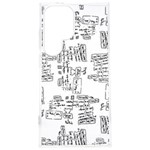 Blackboard Algorithms Black and White Pattern Samsung Galaxy S24 Plus 6.7 Inch TPU UV Case