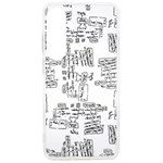 Blackboard Algorithms Black and White Pattern Samsung Galaxy S24 Ultra 6.9 Inch TPU UV Case