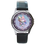 Christmas elf Round Metal Watch