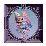 Christmas elf Tile Coaster