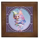 Christmas elf Framed Tile