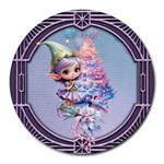 Christmas elf Round Mousepad