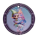 Christmas elf Ornament (Round)