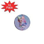 Christmas elf 1  Mini Buttons (10 pack) 