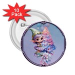 Christmas elf 2.25  Buttons (10 pack) 