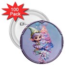 Christmas elf 2.25  Buttons (100 pack) 