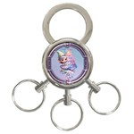 Christmas elf 3-Ring Key Chain