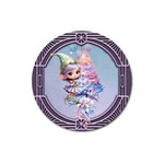 Christmas elf Magnet 3  (Round)