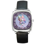 Christmas elf Square Metal Watch