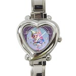 Christmas elf Heart Italian Charm Watch