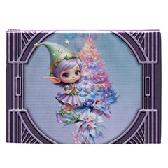 Christmas elf Cosmetic Bag (XXL) from ArtsNow.com Front