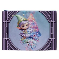 Christmas elf Cosmetic Bag (XXL) from ArtsNow.com Front