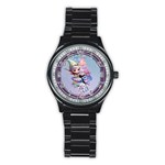 Christmas elf Stainless Steel Round Watch