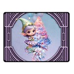 Christmas elf Two Sides Fleece Blanket (Small)