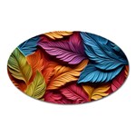 Autumn Oval Magnet