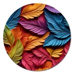 Autumn Magnet 5  (Round)