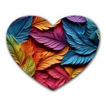 Autumn Heart Mousepad